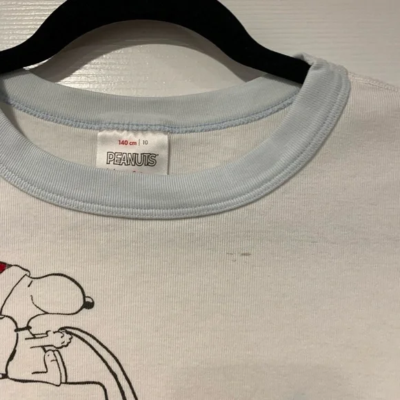Hanna Andersson X Peanuts Long Sleeve Pajama Top - Picture 3 of 4